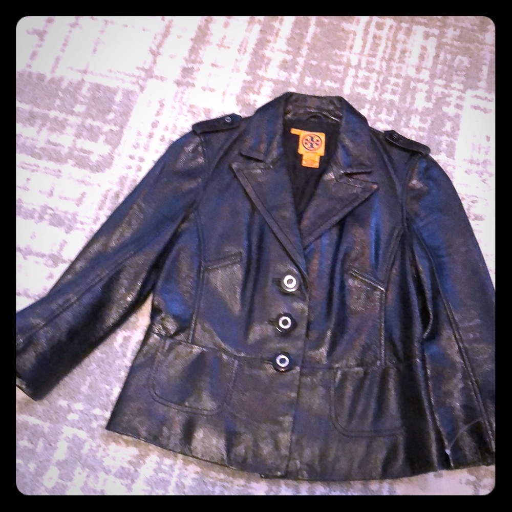Leather jacket